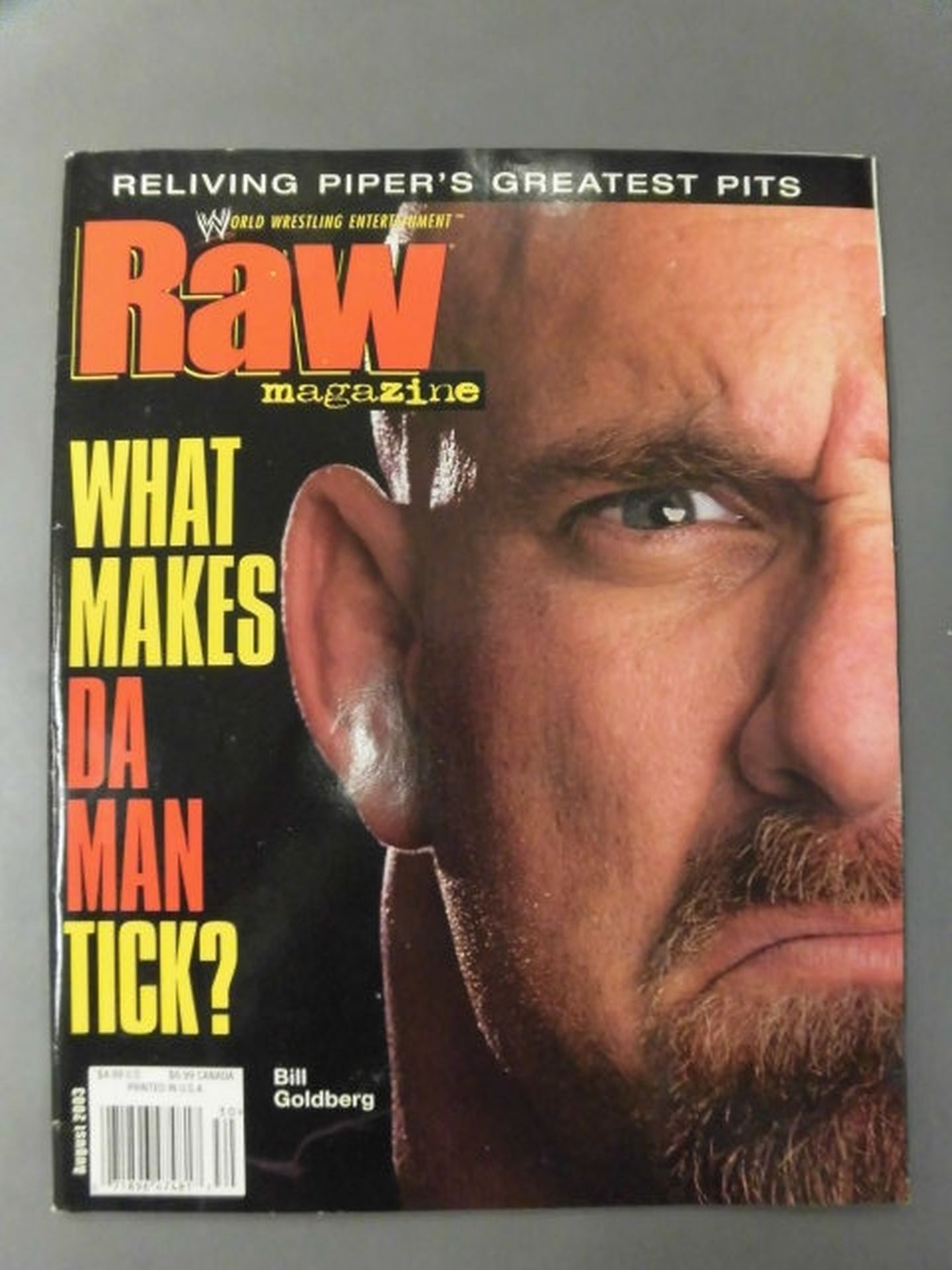 RAW MAGAZINE 2003年08月号