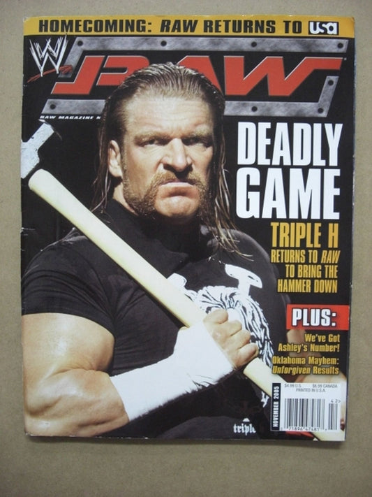 RAW MAGAZINE November 2005