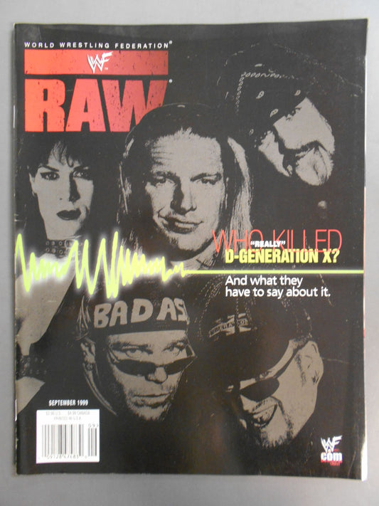 RAW MAGAZINE September 1999 issue