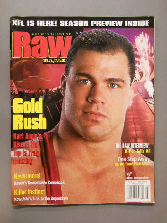 RAW MAGAZINE February 2001