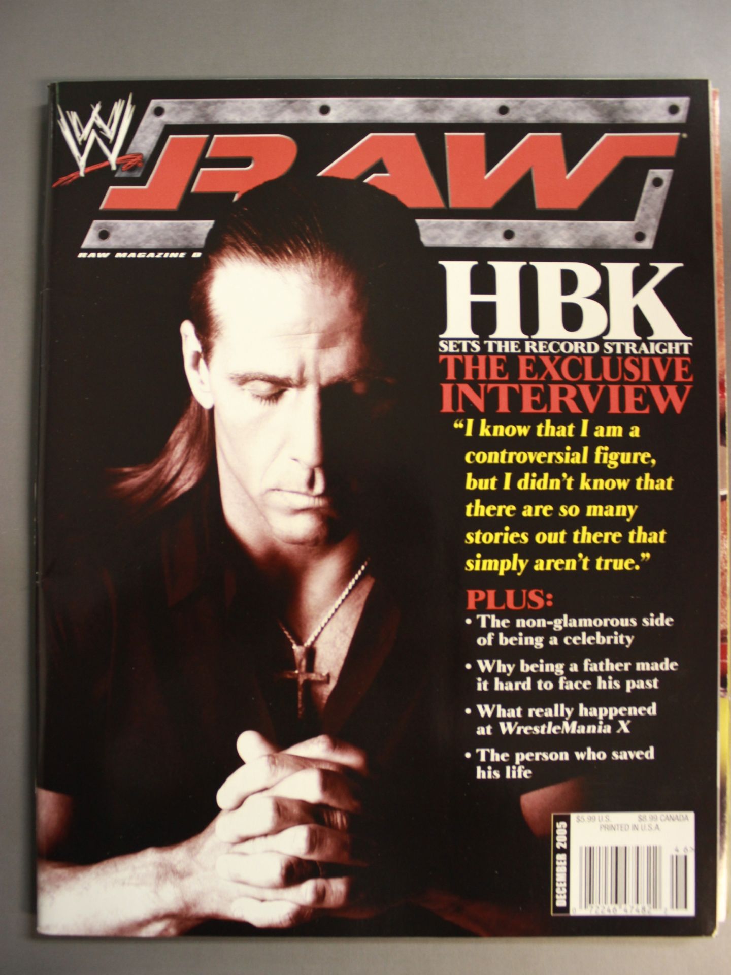 RAW MAGAZINE December 2005