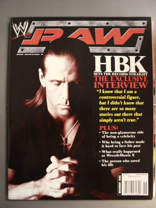 RAW MAGAZINE December 2005