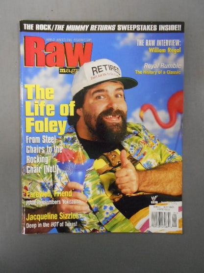 RAW MAGAZINE January 2001
