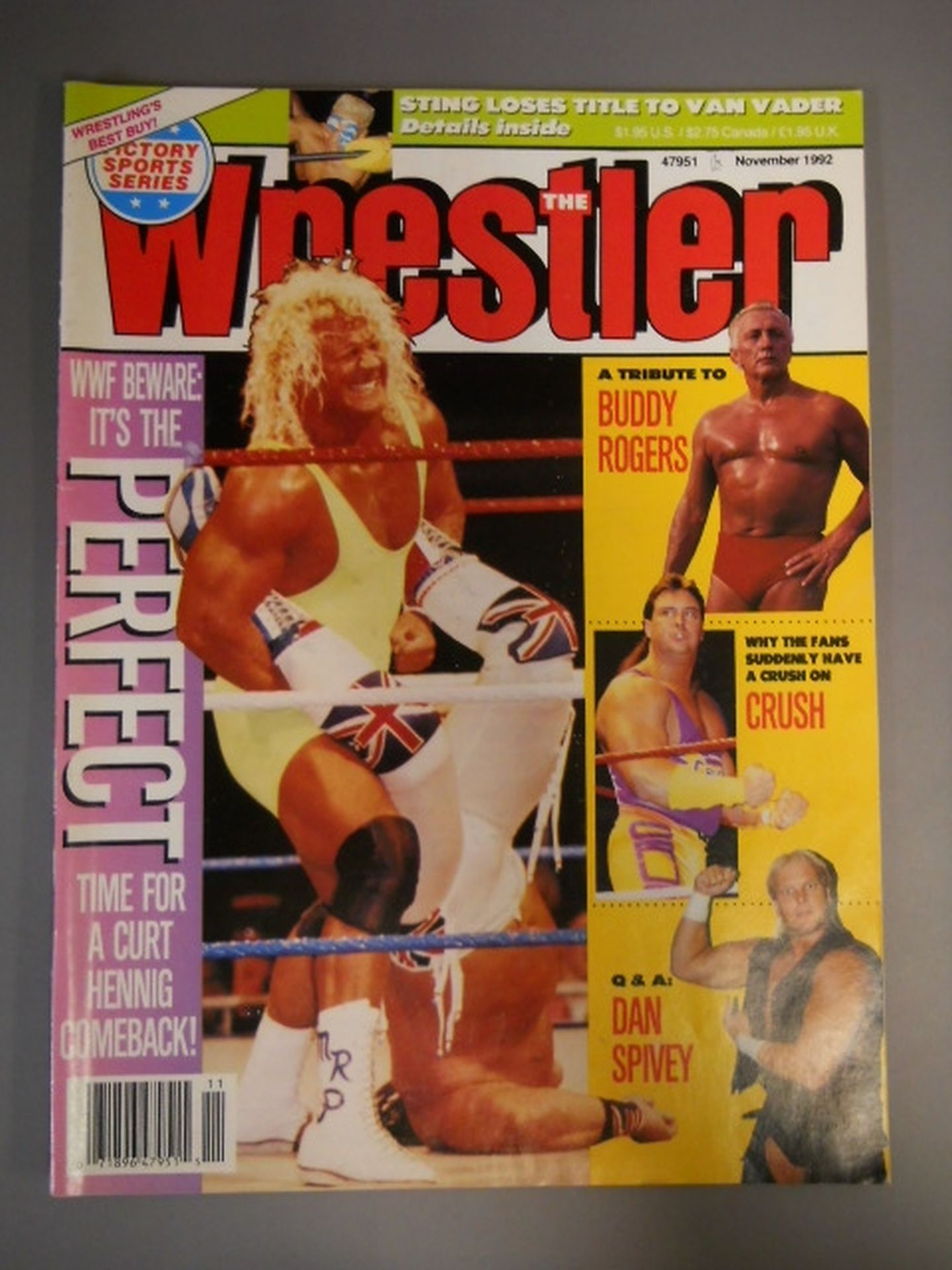 THE BEST OF THE Wrestler 1980年 海外プロレス雑誌 THE BEST OF THE Wrestler 1980年 海外プロレス雑誌