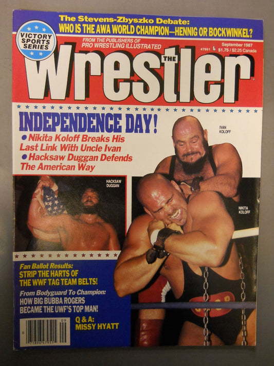 THE Wrestler 1987年09月号