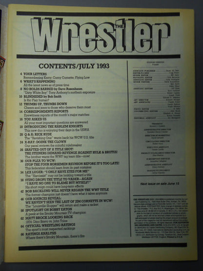 THE Wrestler 1993年07月号