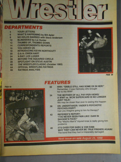 THE Wrestler 1998年10月号
