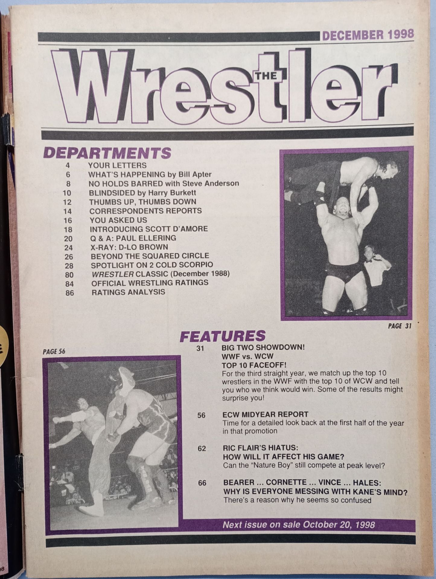 THE Wrestler 1998年12月号