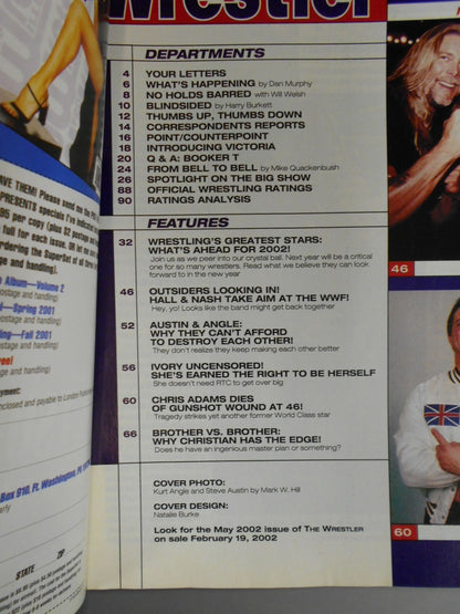 THE Wrestler March 2002