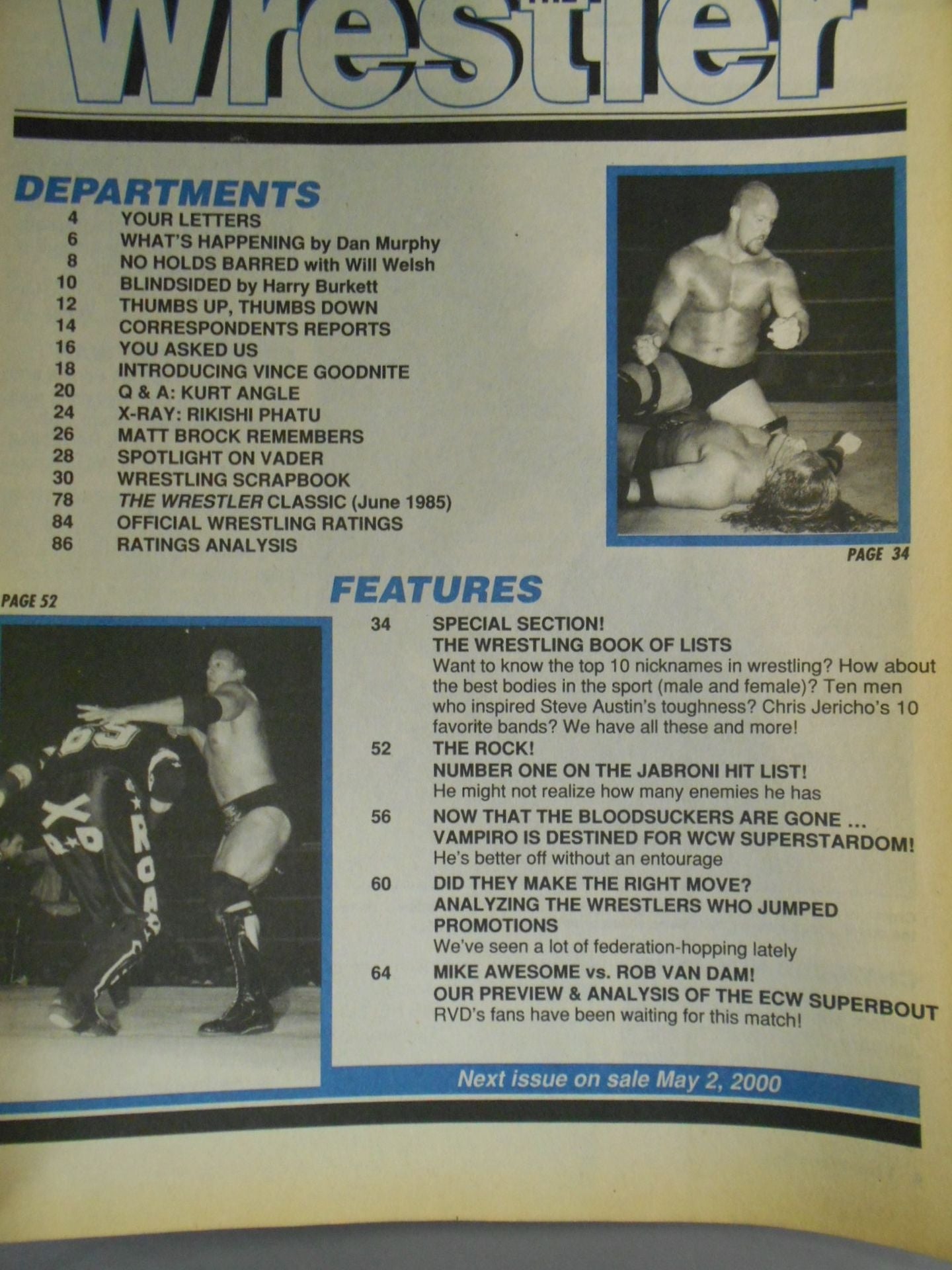 THE Wrestler 2000年06月号