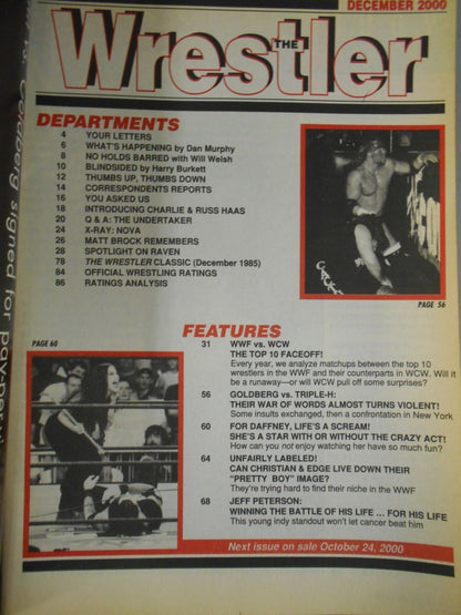 THE Wrestler 2000年12月号