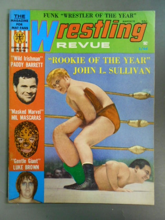Wrestling REVUE 1970年3月号