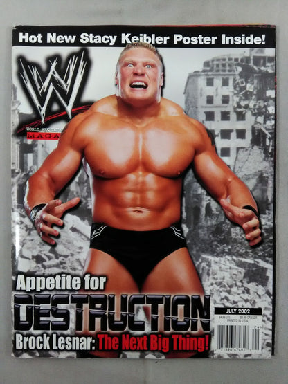 WWE MAGAZINE 2002年7月号