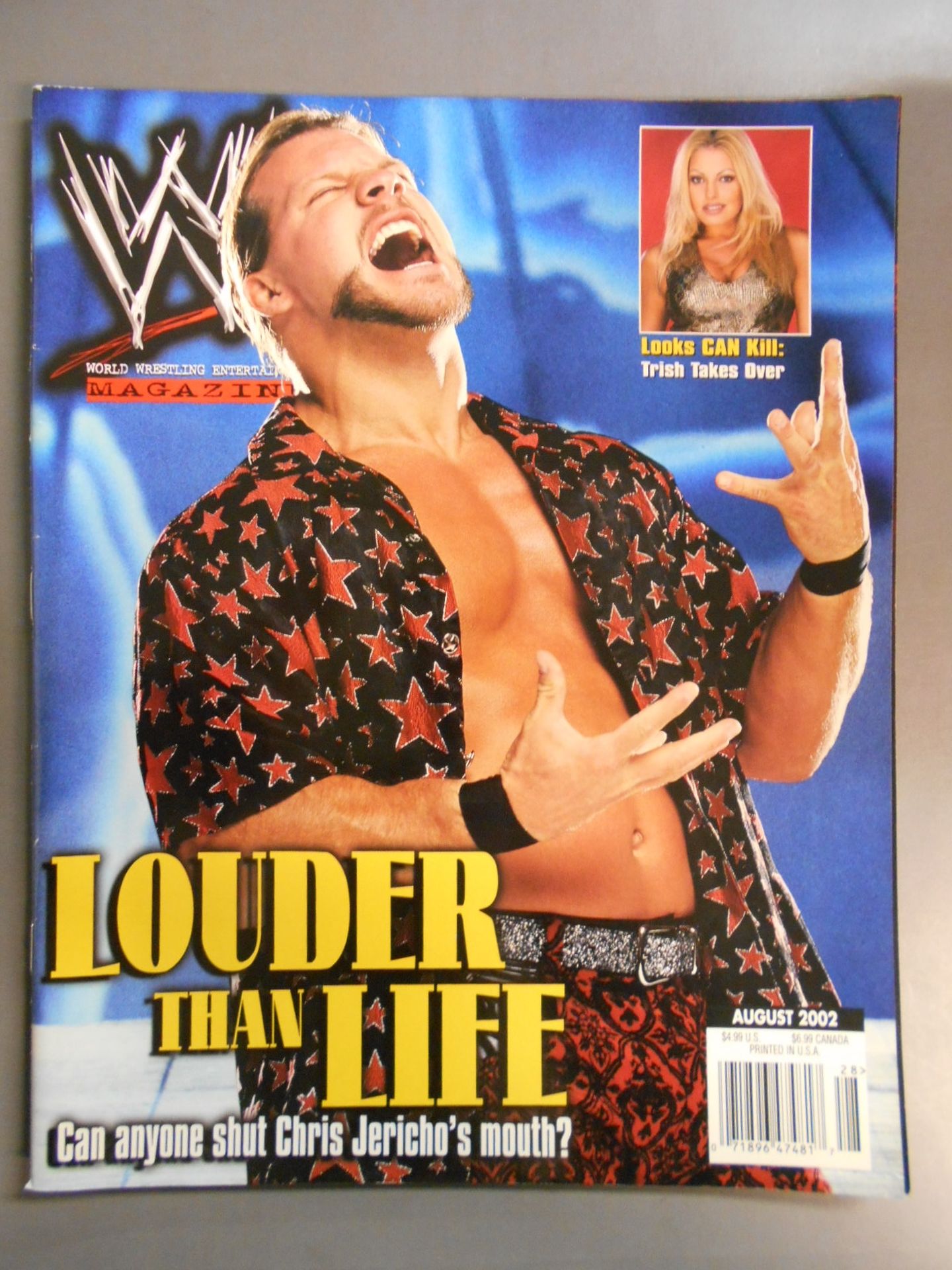 WWE MAGAZINE 2002年8月号