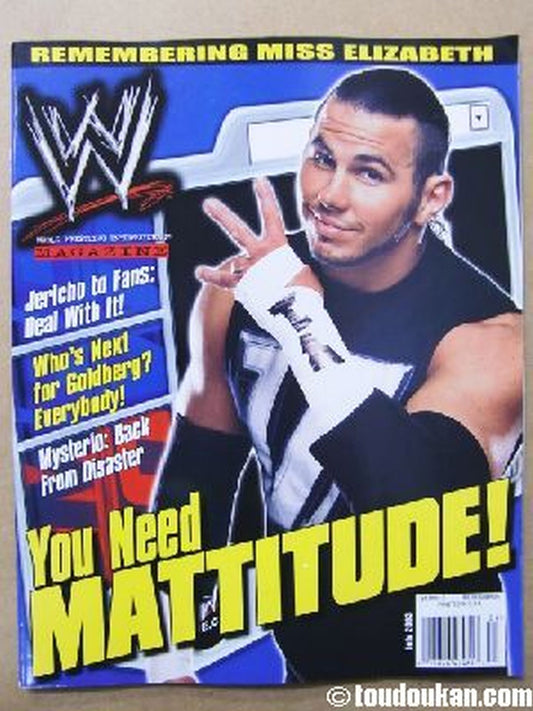 WWE MAGAZINE 2003年7月号