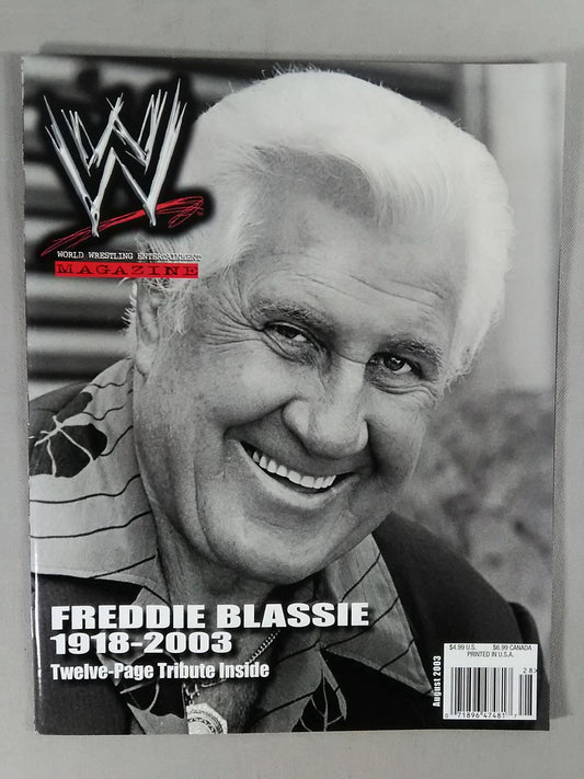 WWE MAGAZINE 2003年8月号