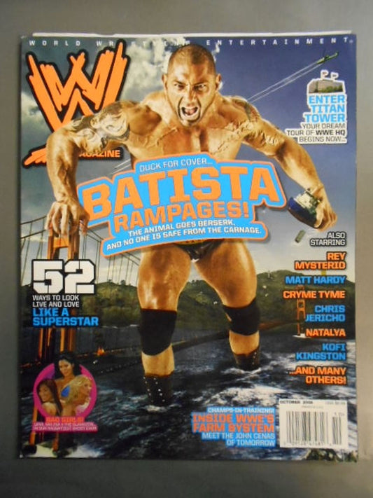 WWE MAGAZINE 2008年10月号