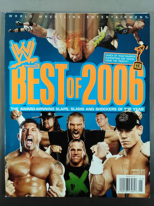 WWE MAGAZINE 2007年1月号