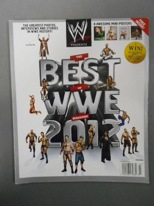 WWE MAGAZINE THE BEST OF WWE 2012