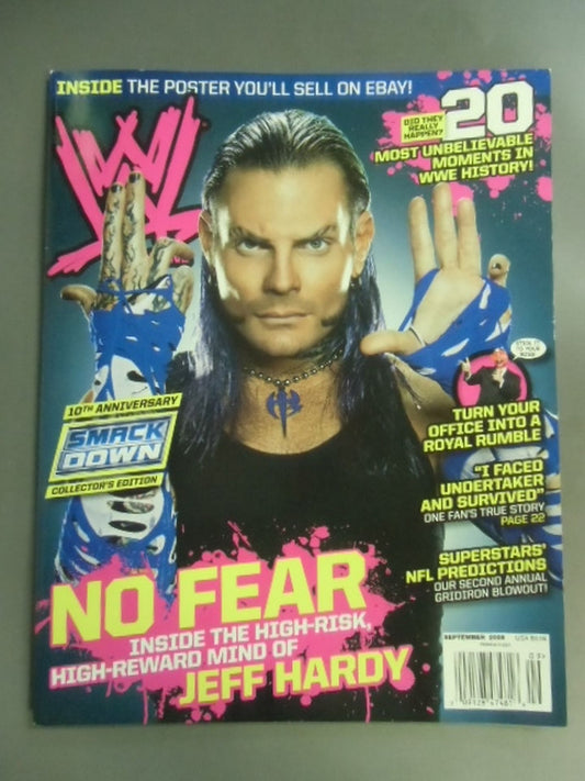 WWE MAGAZINE September 2009