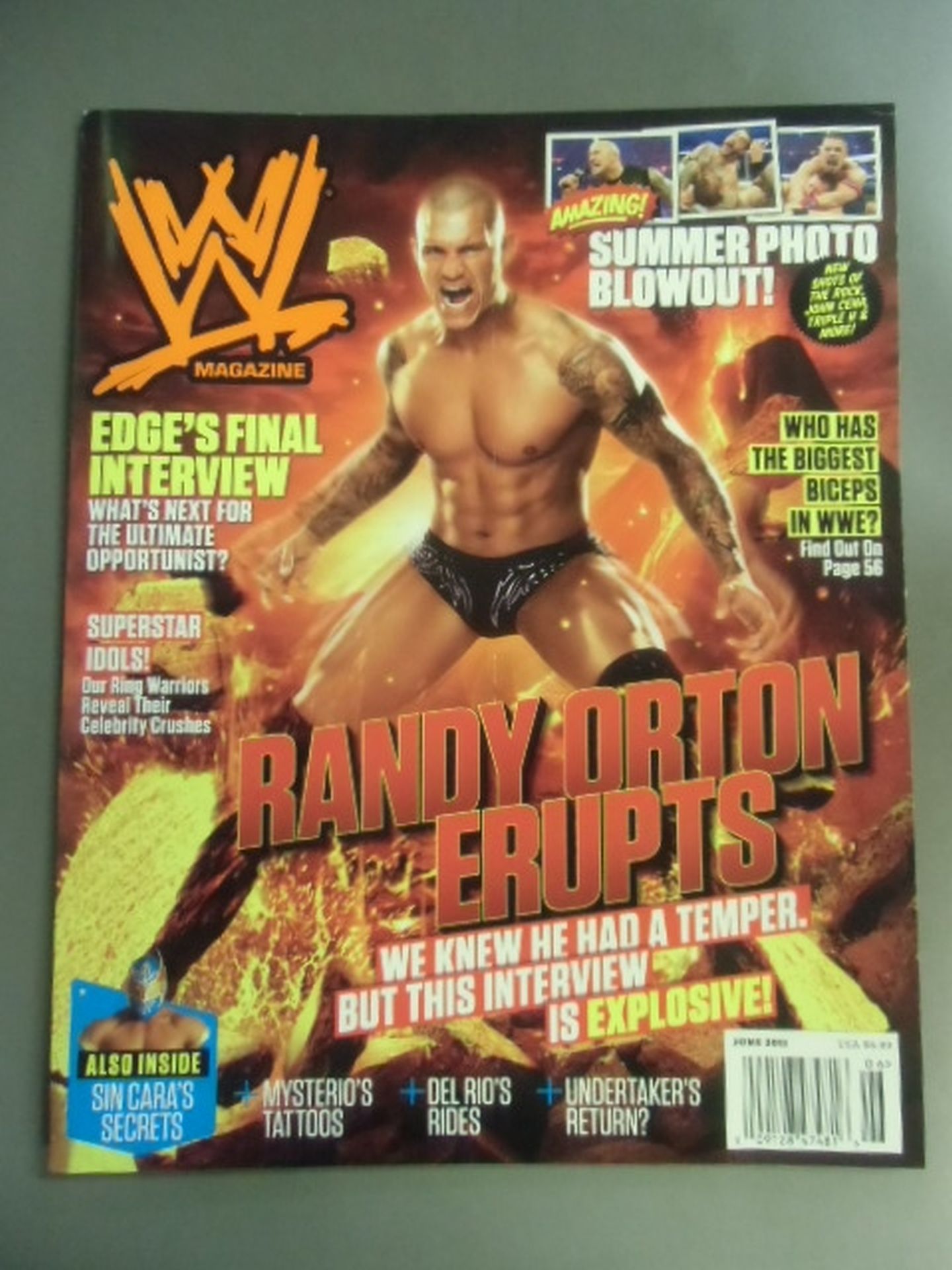 WWE MAGAZINE 2011年6月号