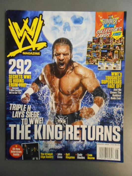 WWE MAGAZINE 2010年8月号