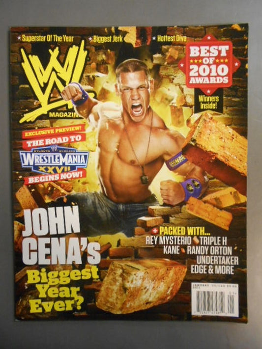 WWE MAGAZINE 2011年1月号