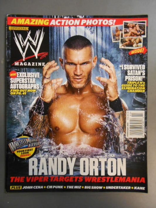 WWE MAGAZINE 2012年2月号