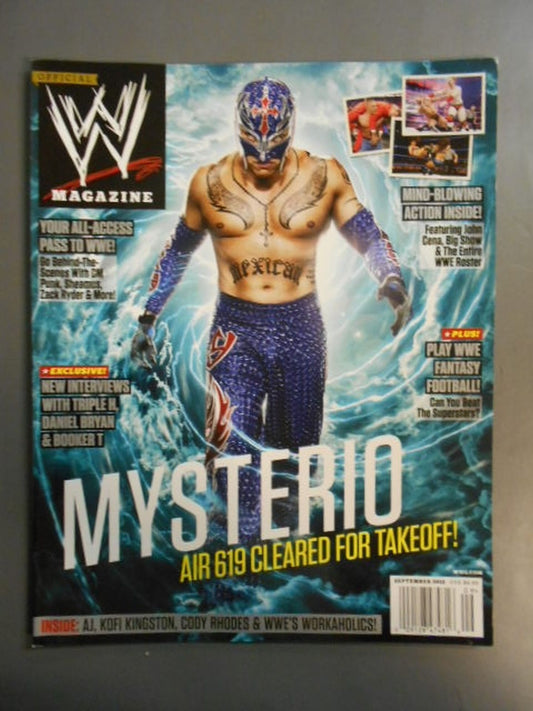WWE MAGAZINE 2012年9月号