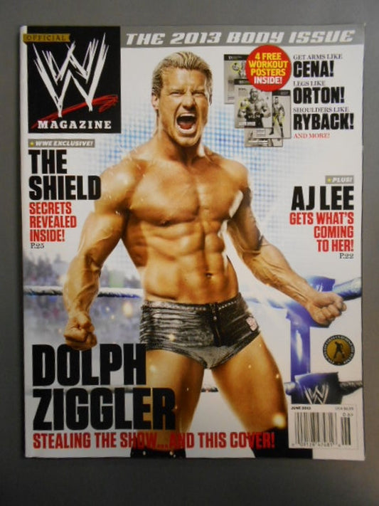 WWE MAGAZINE 2013年6月号