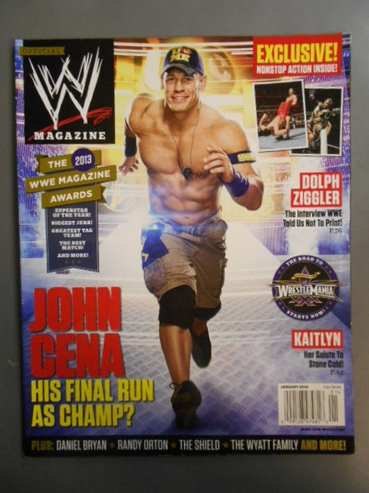 WWE MAGAZINE 2014年1月号