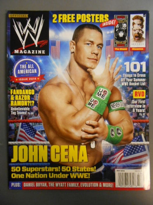 WWE MAGAZINE 2014年7月号