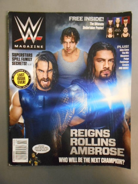 WWE MAGAZINE 2014年10月号