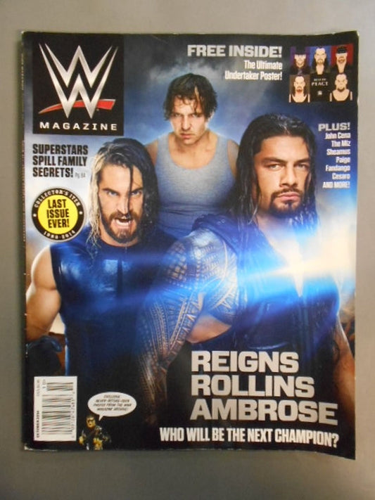 WWE MAGAZINE October 2014