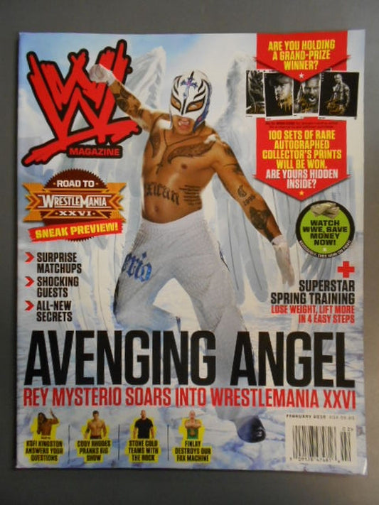WWE MAGAZINE February 2010