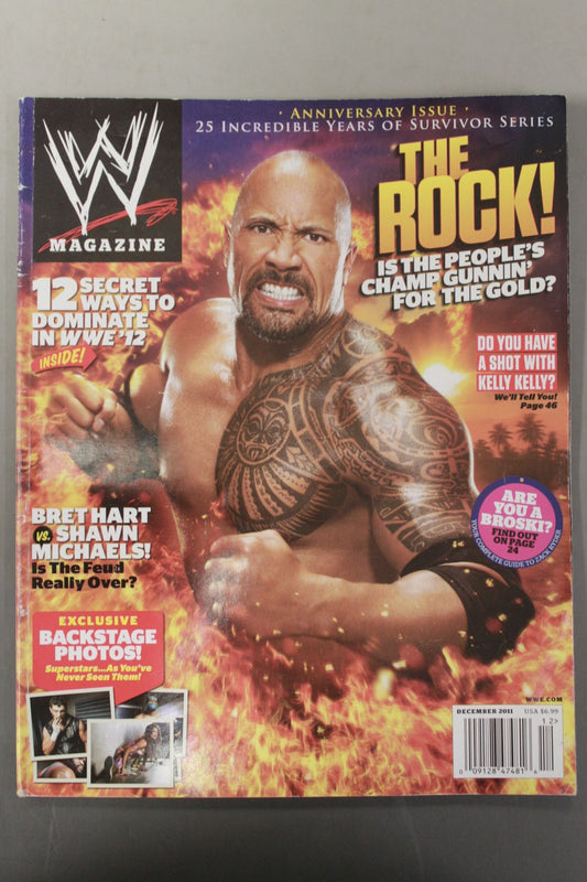 WWE MAGAZINE December 2011