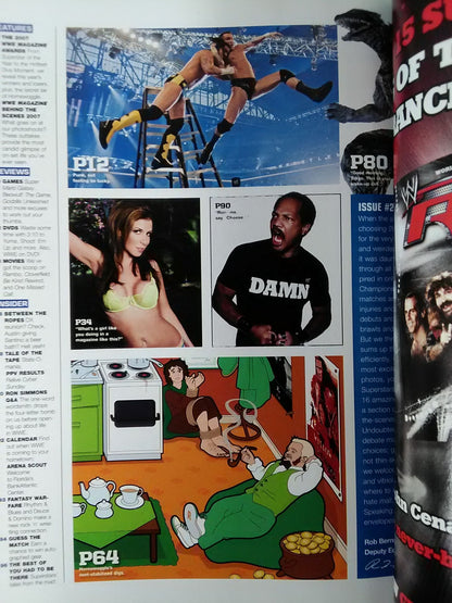 WWE MAGAZINE 2008年1月号