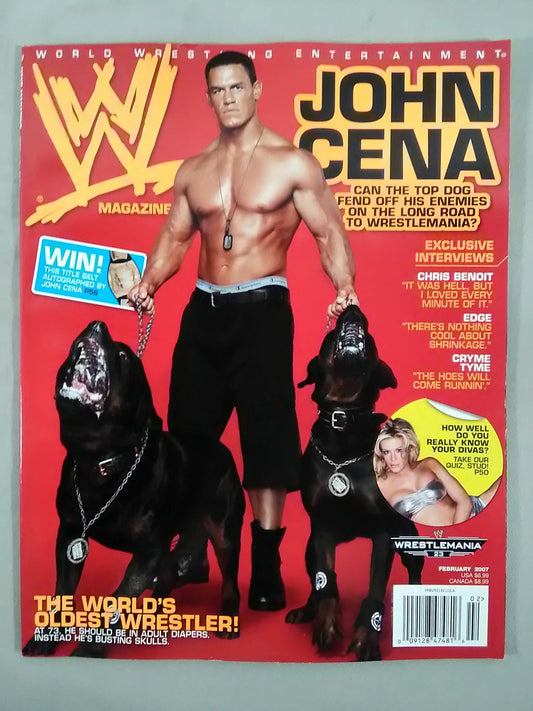 WWE MAGAZINE 2007年2月号