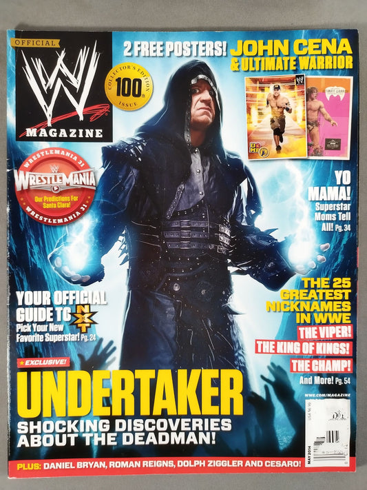 WWE MAGAZINE May 2014 issue