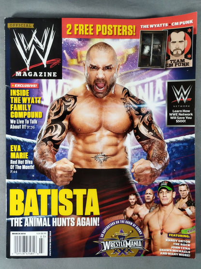 WWE MAGAZINE March 2014