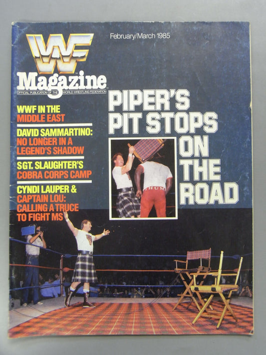 WWF MAGAZINE February/March 1985