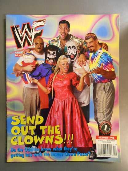 WWF MAGAZINE 1998年12月号