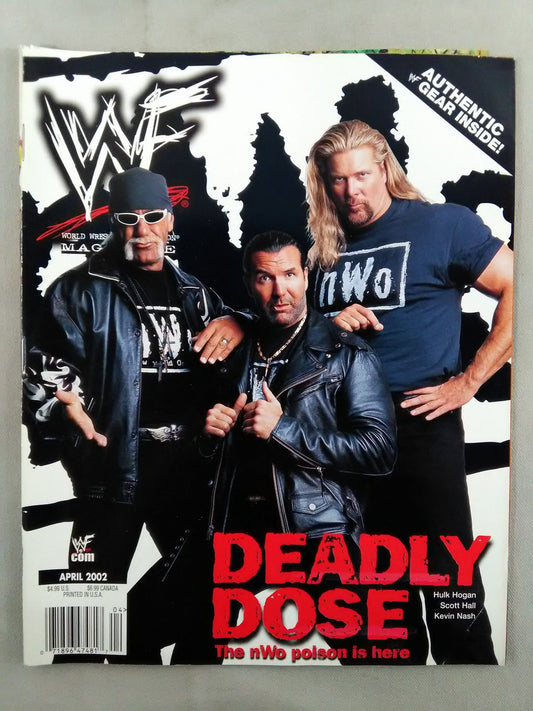 WWF MAGAZINE April 2002