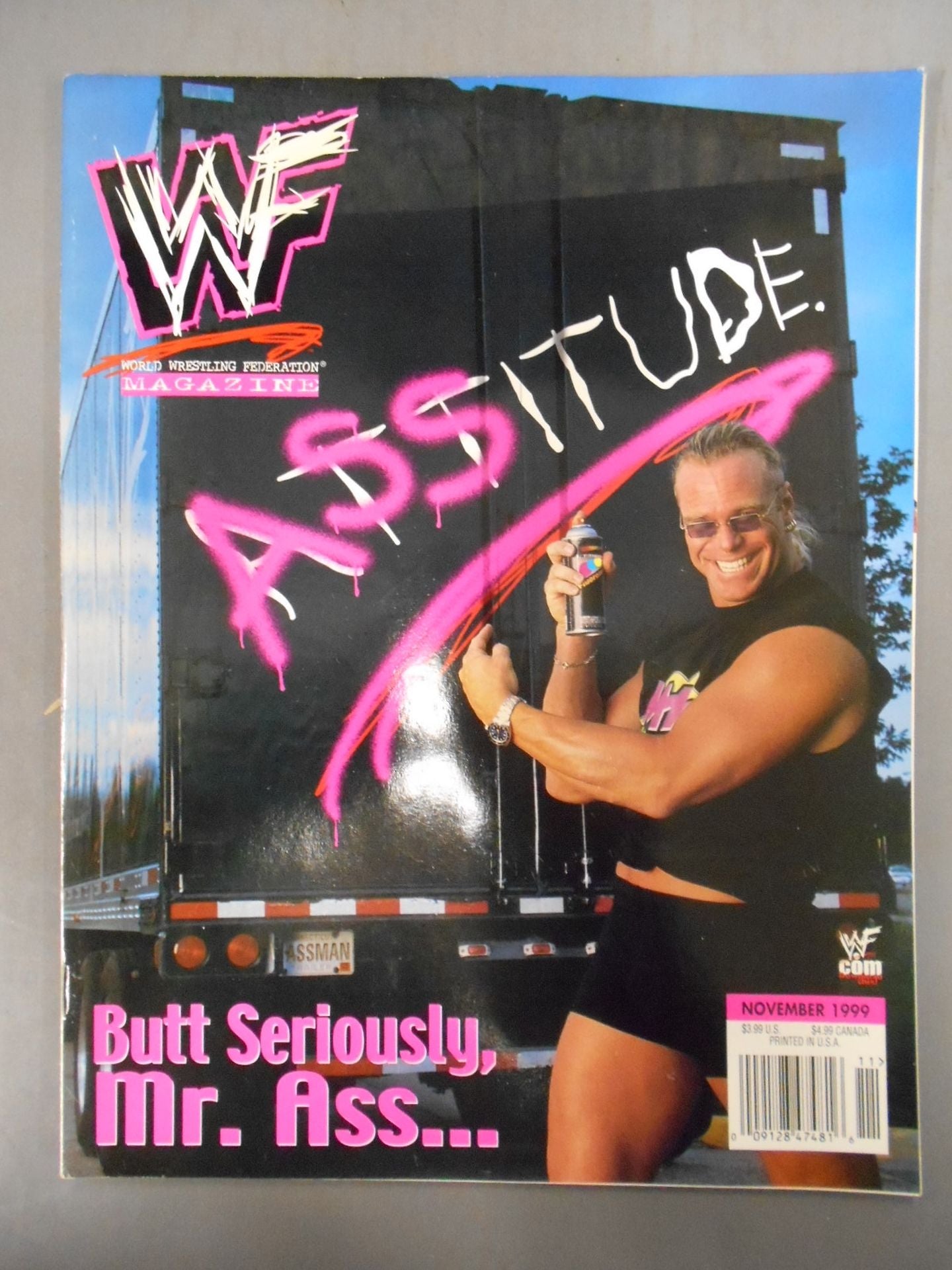 WWF MAGAZINE 1999年11月号