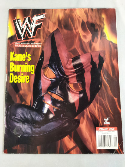 WWF MAGAZINE 2000年1月号