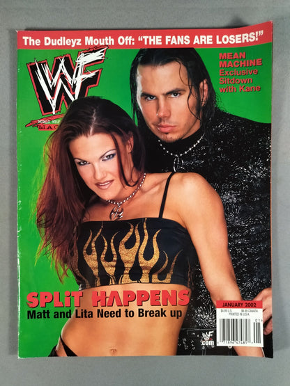 WWF MAGAZINE January 2002