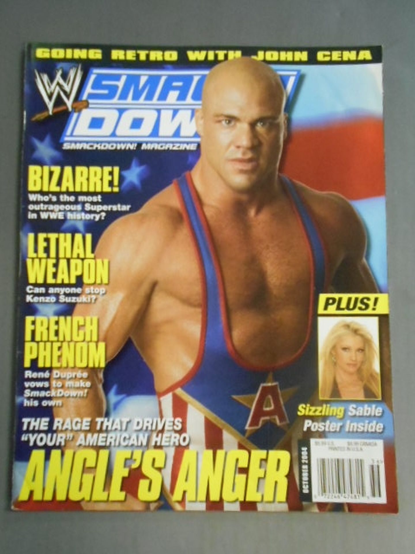 SMACK DOWN MAGAZINE October 2004 issue