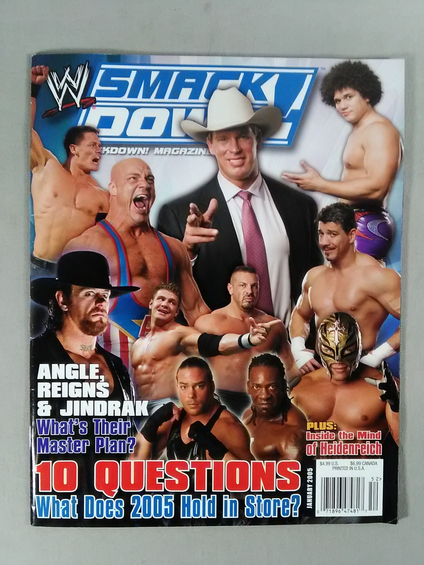 SMACK DOWN MAGAZINE 2005年01月号