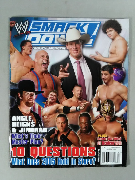 SMACK DOWN MAGAZINE 2005年01月号