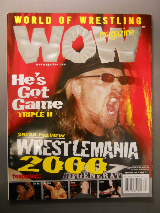 WOW Magazine 2000年04月号